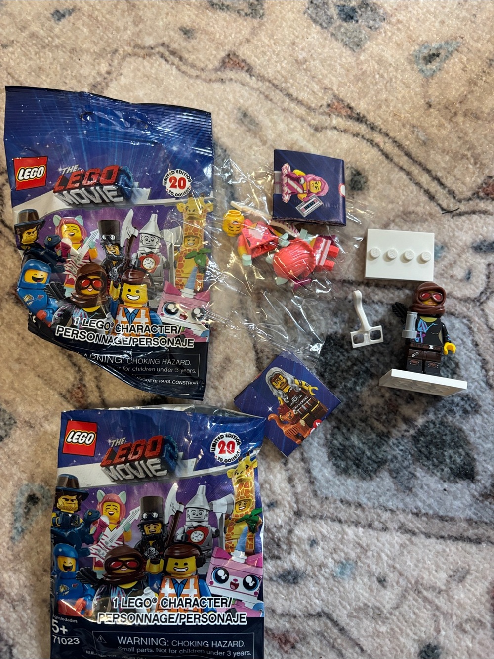 LEGO Minifigure The LEGO Movie 2 set of two!